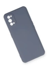 BFS  Realme 7 Pro Kılıf Nano içi Kadife Silikon - Gri