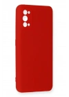 BFS Realme 7 Pro Kılıf Nano içi Kadife Silikon - Kırmızı
