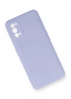 BFS Realme 7 Pro Kılıf Nano içi Kadife Silikon - Lila