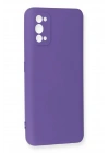 BFS Realme 7 Pro Kılıf Nano içi Kadife Silikon - Mor