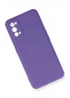 BFS  Realme 7 Pro Kılıf Nano içi Kadife Silikon - Mor