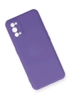 BFS  Realme 7 Pro Kılıf Nano içi Kadife Silikon - Mor