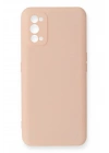 BFS Realme 7 Pro Kılıf Nano içi Kadife Silikon - Pudra
