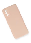 BFS  Realme 7 Pro Kılıf Nano içi Kadife Silikon - Pudra
