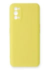 BFS  Realme 7 Pro Kılıf Nano içi Kadife Silikon - Sarı