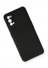 BFS Realme 7 Pro Kılıf Nano içi Kadife Silikon - Siyah