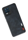BFS  Realme 8 Kılıf Loop Deri Silikon - Lacivert