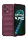 BFS  Realme 9 Pro 5G Kılıf Optimum Silikon - Bordo