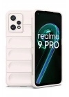 BFS  Realme 9 Pro 5G Kılıf Optimum Silikon - Krem