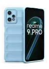 BFS  Realme 9 Pro 5G Kılıf Optimum Silikon - Sky Blue