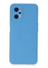 BFS  Realme 9i 4G Kılıf Nano içi Kadife Silikon - Mavi