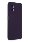BFS  Realme 9i 4G Kılıf Nano içi Kadife Silikon - Mor