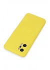 BFS  Realme 9i 4G Kılıf Nano içi Kadife Silikon - Sarı