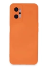 BFS  Realme 9i 4G Kılıf Nano içi Kadife Silikon - Turuncu