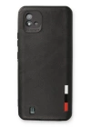 BFS  Realme C11 2021 Kılıf Loop Deri Silikon - Siyah