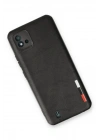 BFS  Realme C11 2021 Kılıf Loop Deri Silikon - Siyah