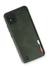 BFS  Realme C11 2021 Kılıf Loop Deri Silikon - Yeşil
