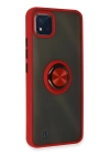 BFS  Realme C11 2021 Kılıf Montreal Yüzüklü Silikon Kapak - Kırmızı