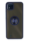BFS  Realme C11 2021 Kılıf Montreal Yüzüklü Silikon Kapak - Lacivert