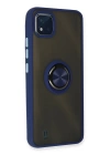 BFS  Realme C11 2021 Kılıf Montreal Yüzüklü Silikon Kapak - Lacivert
