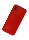 BFS  Realme C11 2021 Kılıf Nano içi Kadife Silikon - Kırmızı