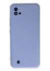 BFS  Realme C11 2021 Kılıf Nano içi Kadife Silikon - Lila