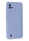 BFS  Realme C11 2021 Kılıf Nano içi Kadife Silikon - Lila