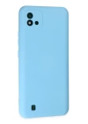 BFS  Realme C11 2021 Kılıf Nano içi Kadife Silikon - Mavi