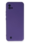 BFS  Realme C11 2021 Kılıf Nano içi Kadife Silikon - Mor