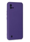 BFS  Realme C11 2021 Kılıf Nano içi Kadife Silikon - Mor