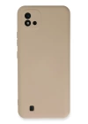 BFS  Realme C11 2021 Kılıf Nano içi Kadife Silikon - Pudra