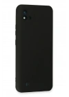 BFS Realme C11 2021 Kılıf Nano içi Kadife Silikon - Siyah