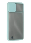 BFS  Realme C11 2021 Kılıf Palm Buzlu Kamera Sürgülü Silikon - Turkuaz