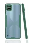 BFS  Realme C11 2021 Kılıf Platin Silikon - Yeşil