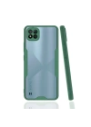 BFS  Realme C11 2021 Kılıf Platin Silikon - Yeşil