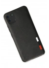BFS  Realme C11 Kılıf Loop Deri Silikon - Siyah