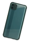 BFS  Realme C11 Kılıf Miami Şeffaf Silikon - Koyu Yeşil