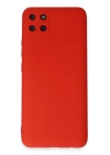BFS  Realme C11 Kılıf Nano içi Kadife Silikon - Kırmızı