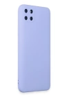 BFS  Realme C11 Kılıf Nano içi Kadife Silikon - Lila