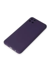 BFS  Realme C11 Kılıf Nano içi Kadife Silikon - Mor