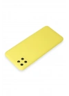 BFS  Realme C11 Kılıf Nano içi Kadife Silikon - Sarı