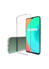 BFS  Realme C15 Kılıf Lüx Şeffaf Silikon