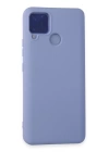 BFS  Realme C15 Kılıf Nano içi Kadife Silikon - Lila