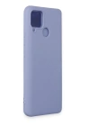 BFS  Realme C15 Kılıf Nano içi Kadife Silikon - Lila