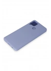 BFS Realme C15 Kılıf Nano içi Kadife Silikon - Lila