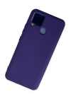 BFS  Realme C15 Kılıf Nano içi Kadife Silikon - Mor