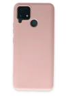 BFS  Realme C15 Kılıf Nano içi Kadife Silikon - Pudra