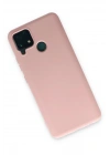 BFS Realme C15 Kılıf Nano içi Kadife Silikon - Pudra