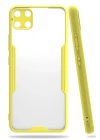 BFS  Realme C15 Kılıf Platin Silikon - Sarı