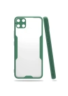 BFS  Realme C15 Kılıf Platin Silikon - Yeşil